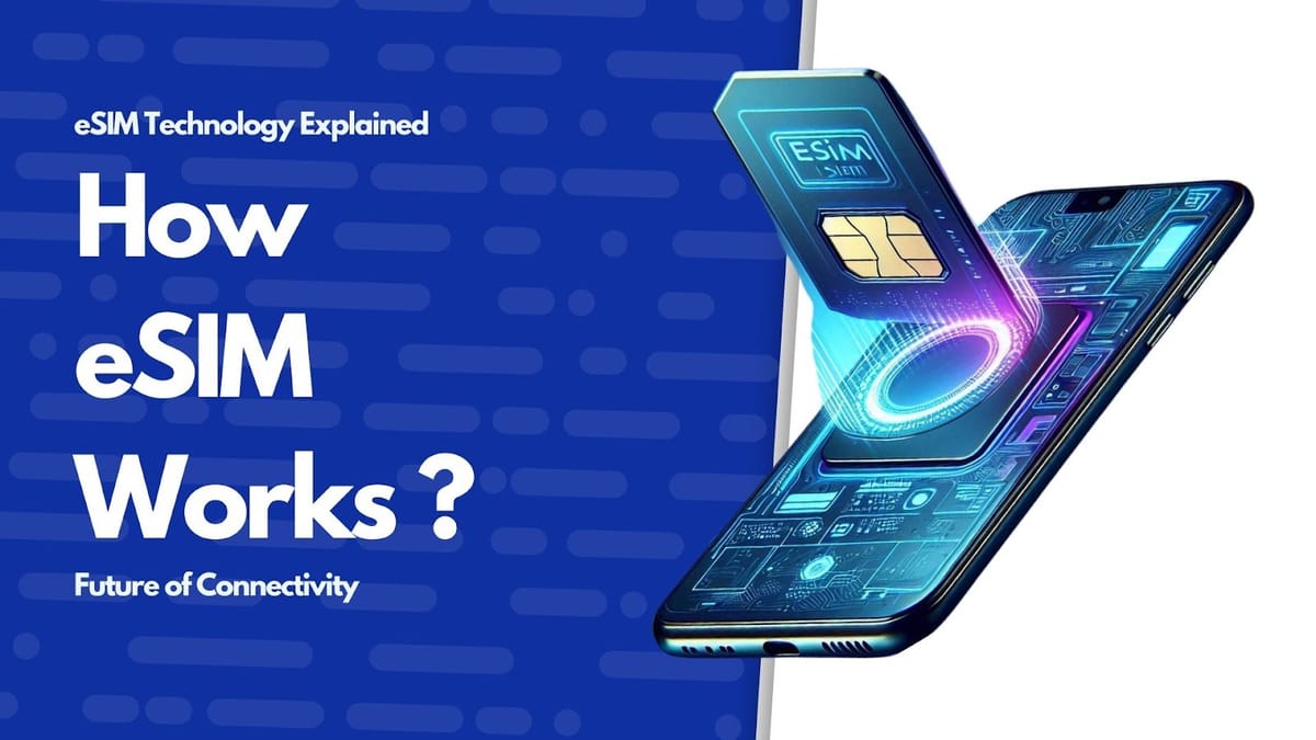 eSIM Technology Explained: How It Works & Why It's the Future of  Connectivity